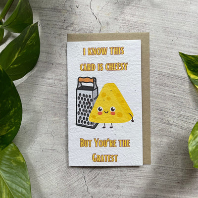 Plantable Cheesy Funny Card