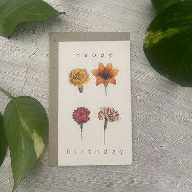Plantable 'Bunch' Birthday Card